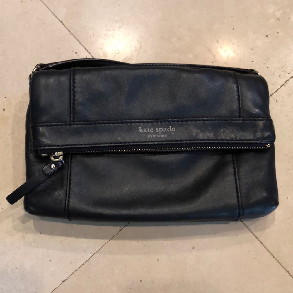 Kate Spade black cross-body purse